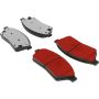 CENTRIC PARTS 500.14220 PQ PRO Disc Brake Pads with Hardware
