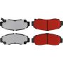 CENTRIC PARTS 500.15060 PQ PRO Disc Brake Pads with Hardware