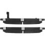 CENTRIC PARTS 500.16080 PQ PRO Disc Brake Pads with Hardware