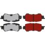 CENTRIC PARTS 500.16240 PQ PRO Disc Brake Pads with Hardware
