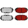 CENTRIC PARTS 500.16280 PQ PRO Disc Brake Pads with Hardware