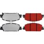 CENTRIC PARTS 500.16540 PQ PRO Disc Brake Pads with Hardware