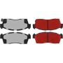 CENTRIC PARTS 500.16580 PQ PRO Disc Brake Pads with Hardware