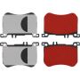 CENTRIC PARTS 500.16700 PQ PRO Disc Brake Pads with Hardware