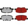 CENTRIC PARTS 500.16791 PQ PRO Disc Brake Pads with Hardware