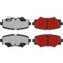CENTRIC PARTS 500.17290 PQ PRO Disc Brake Pads with Hardware
