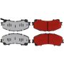 CENTRIC PARTS 500.17360 PQ PRO Disc Brake Pads with Hardware
