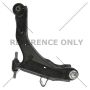 CENTRIC PARTS 622.51017 Centric Premium Control Arm and Ball Joint