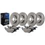 CENTRIC PARTS 905.35280 Centric Select Axle Pack 4-Wheel Brake Kit