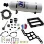 Nitrous Express 55070-15 DOM/GASOLINE (RNC) WITH 15LB BOTTLE