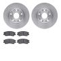 Dynamic Friction 6502-75037 Rotor Kit