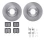 Dynamic Friction 6612-56018 Rotor Kit