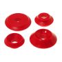 Prothane 84 & Earlier VW Rabbit / Golf 1 Rear Shock Tower Bushings - Red