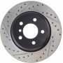 StopTech 2011-2013 BMW 535i / 2012-2016 BMW 640i Slotted & Drilled Rear Right Brake Rotor