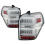 SPYDER 5087805 LED Tail Lights - Chrome