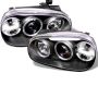 SPYDER 5012159 Projector Headlights - LED Halo - Black