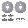 Dynamic Friction 6512-55099 Rotor Kit