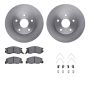 Dynamic Friction 6512-76584 Rotor Kit