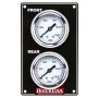 QUICKCAR RACING PRODUCTS QRP61-105 Mini Brake Bias Gauge Panel Vertical Black