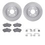 Dynamic Friction 6612-63334 Rotor Kit