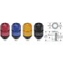 Project Kics Leggdura Racing Shell Type CL35 - Black (20pc)