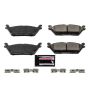 PowerStop Z23-1790 PowerStop - Z23 Daily Driver Carbon-Fiber Ceramic Brake Pads with Hardware Kit