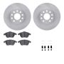 Dynamic Friction 6612-74130 Rotor Kit
