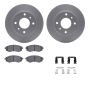 Dynamic Friction 4512-67076 Rotor Kit