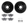 Dynamic Friction 8512-65009 Rotor Kit