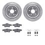 Dynamic Friction 7512-63107 Rotor Kit