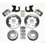 Wilwood 140-2115-P Forged Dynalite P/S Rear Kit Polished Big Ford 2.36in Offset