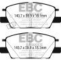 EBC Brakes DP23068 Greenstuff 2000 Series Sport Brake Pads