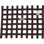 RACEQUIP RQP725005 Ribbon Window Net SFI Black