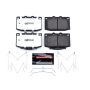 PowerStop Z26-331 PowerStop - Z26 Performance Carbon-Fiber Ceramic Brake Pads with Hardware Kit