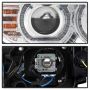 SPYDER 5086518 Projector Headlights - LED DRL - Chrome