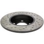 Stoptech 127.33057L Slotted & Drilled Sport Brake Rotor