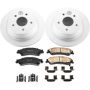 PowerStop CRK2008 Genuine Geomet Coated Rotor and Low-Dust Ceramic Brake Pad Kit