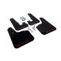 Rally Armor 2010+ Subaru Legacy UR Black Mud Flap w/ Red Logo