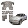 Design Engineering 50295 Thermal & Acoustic Interior Kit Mazda Miata 1990-2005 NA/NB