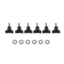 Kentrol 04-06 Jeep Wrangler TJ Unlimited LJ Hardtop Screws Unlimited - Textured Black