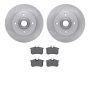Dynamic Friction 6502-74134 Rotor Kit