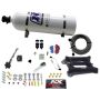 Nitrous Express 40041-15 4150 HITMAN PLUS 4-BBL (50-100-150-200HP) WITH 15LB BOTTLE