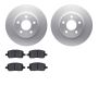 Dynamic Friction 4502-47076 Rotor Kit