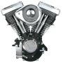 S&S Cycle 310-0238 84-99 BT V80 Complete Assembled Engine w/ 508 Cams - Wrinkle Black