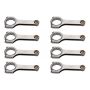 EAGLE EAGCRS6200B3D2000 SBC 4340 Forged H-Beam Rods 6.200 w/ARP 2000