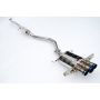 Invidia HS17CHB7Q33ST 17+ Honda Civic SI Hatchback Q300 Triple Titanium Tip Cat-back Exhaust
