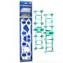 BBK Performance Parts 15202 EDELBROCK PERFORMER 5.0 INTAKE MANIFOLD PLENUM GASKETS (2)