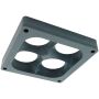 ALLSTAR PERFORMANCE ALL25996 Carb Spacer 4500 Tapered 4 Hole 1.00in