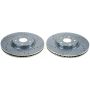 PowerStop AR82203XPR PowerStop Evolution Performance Drilled, Slotted & Plated Brake Rotor Pair