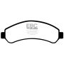 EBC Brakes DP61256 6000 Series Greenstuff Truck/SUV Brakes Disc Pads